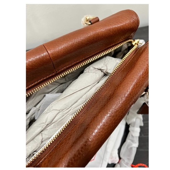 COACH MADISON SMALL LEATHER HANDBAG NEW - Picture 5 of 8